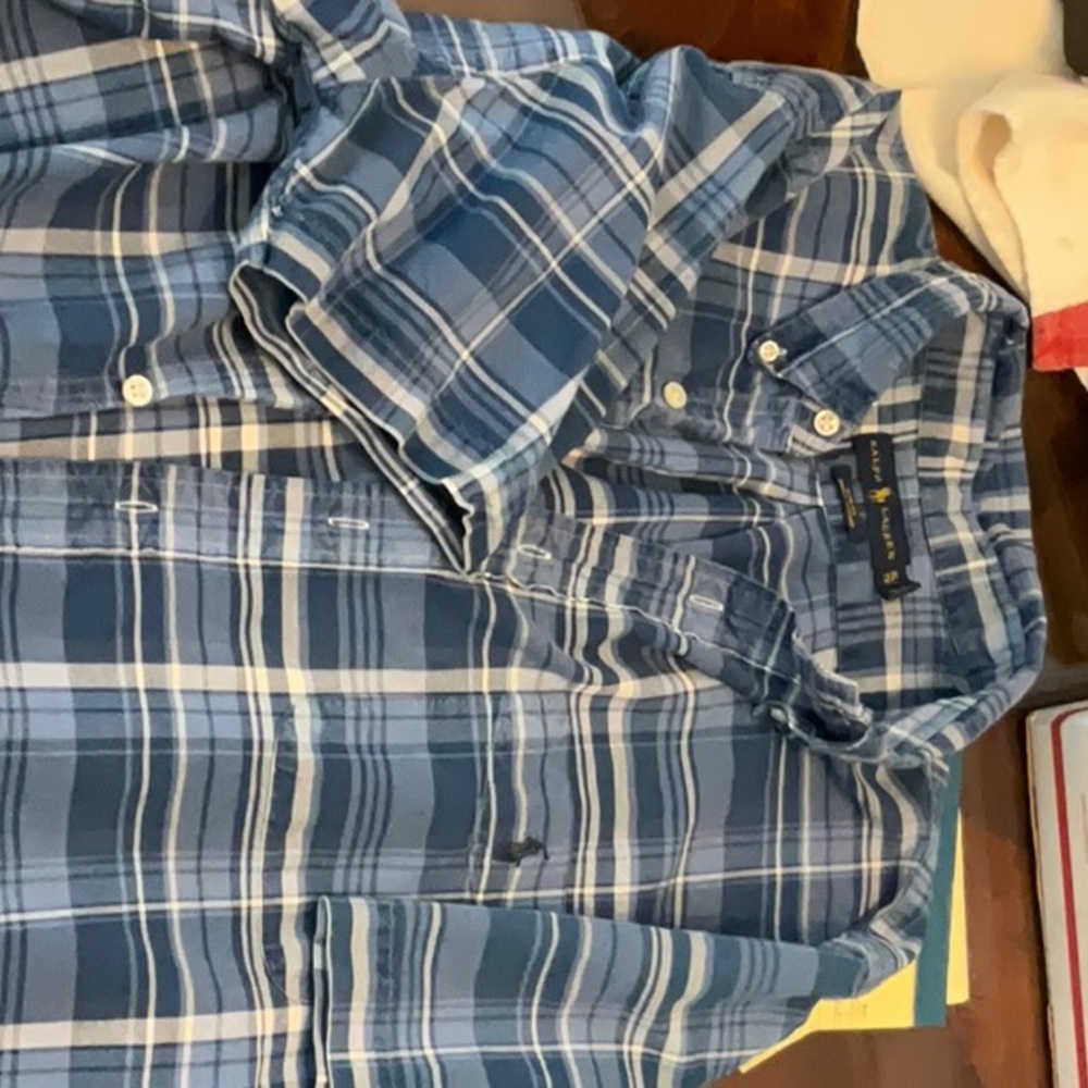 Men’s XL short sleeve oxford polo shirt